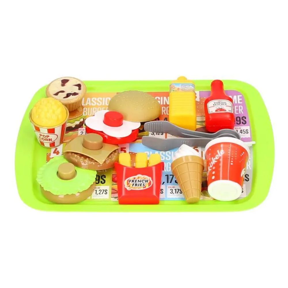 Plastic kitchen food toys on sale