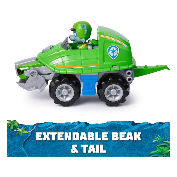 PAW Patrol Jungle Pups Rocky s Snapping Turtle Vehicle