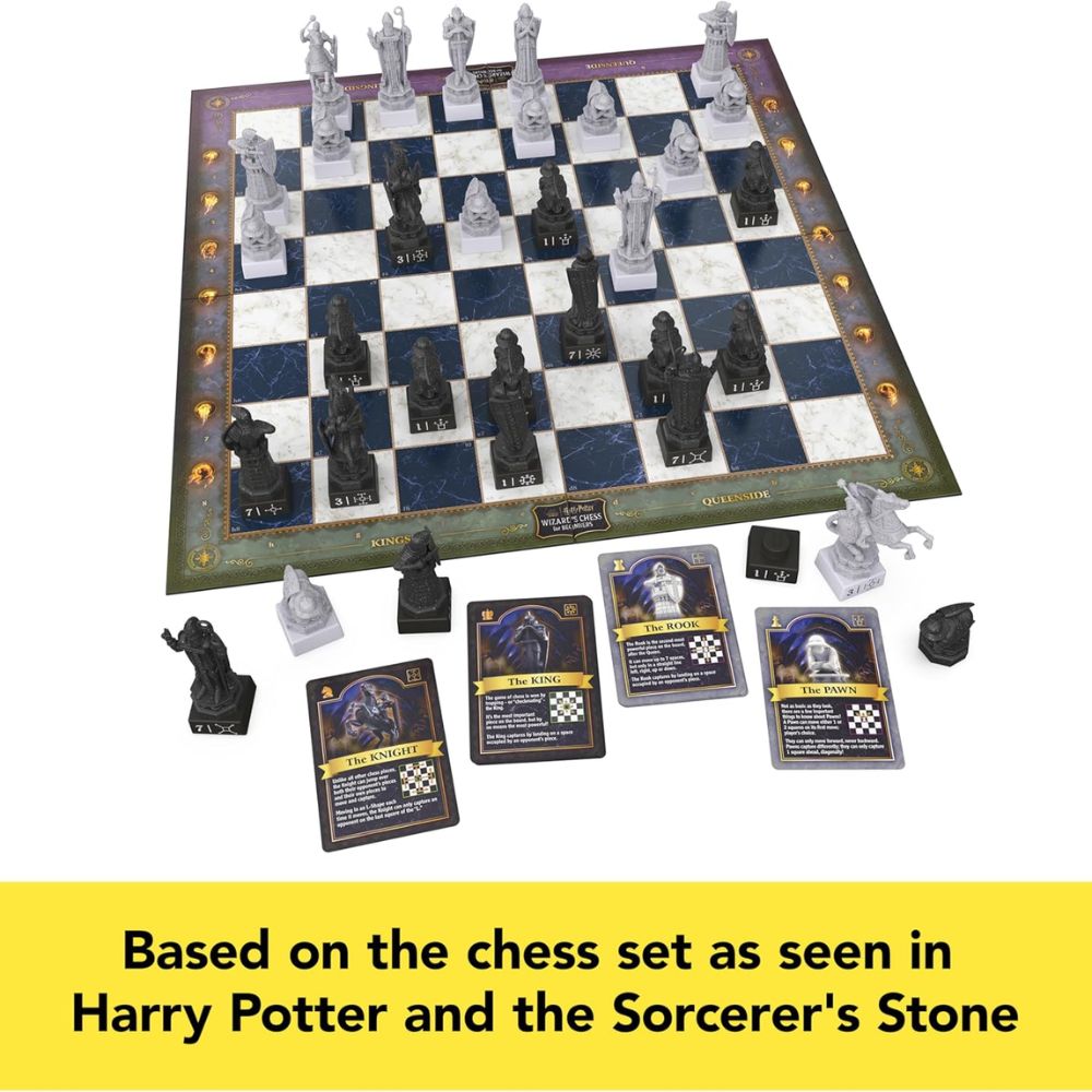 Harry potter chess set waterstones sale