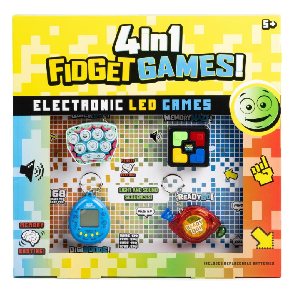 4 In 1 Electronic Fidget Games