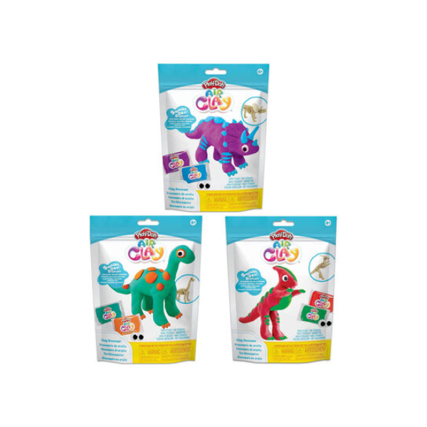 Play-Doh Air Clay Dinosaurs Kit Pack of 3