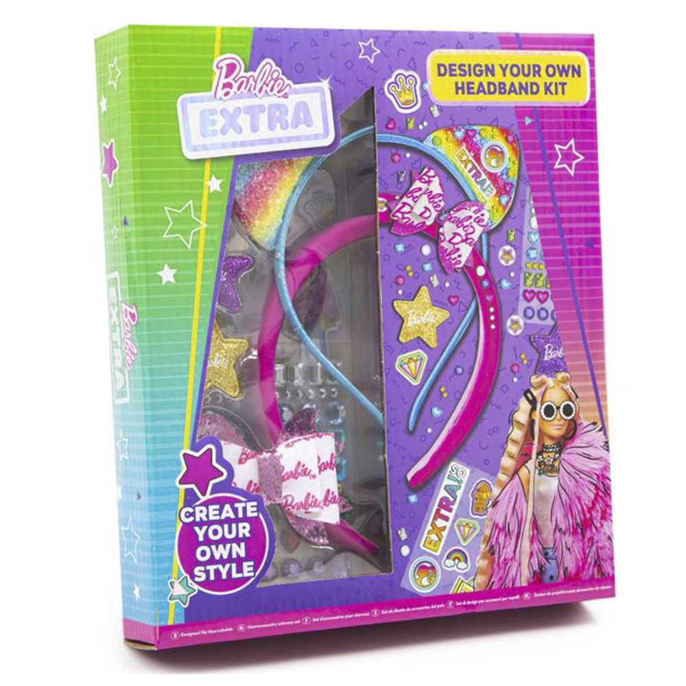 Barbie Extra Design Your Own Hairband Craft Kit