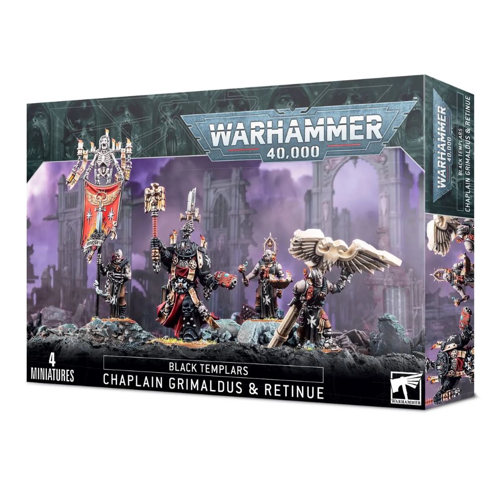 Warhammer 40000 Black Templars: Grimaldus & Retinue