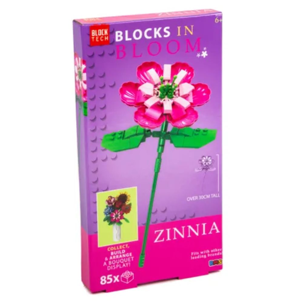 Block Tech Blocks in Bloom - Zinnia