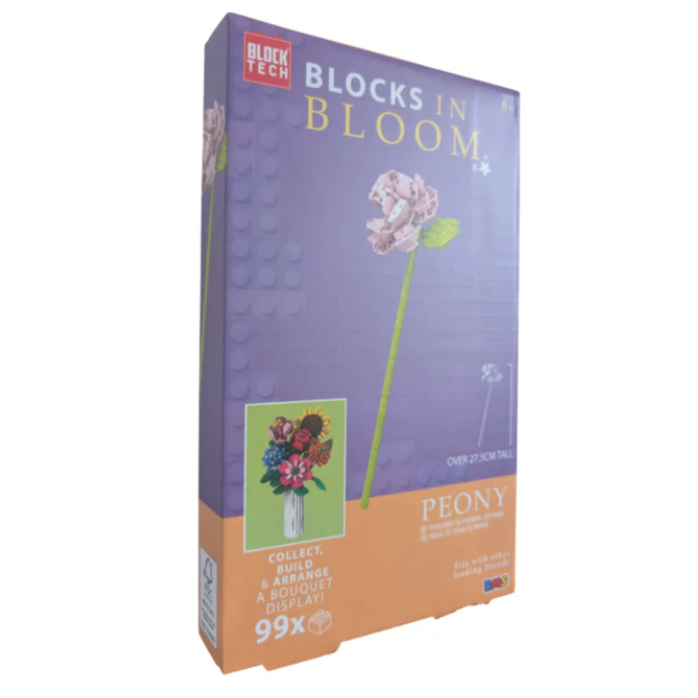 Block Tech Blocks in Bloom -  Peony