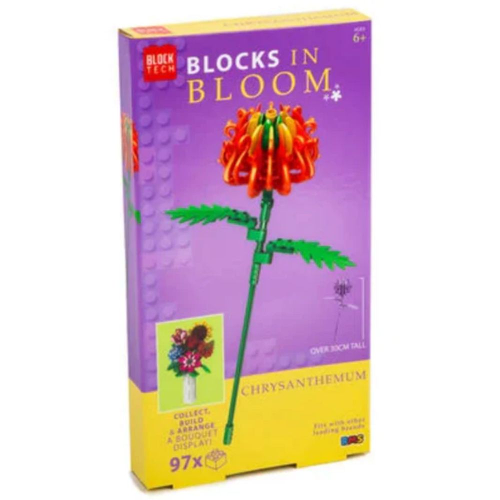 Blocks in Bloom Building Blocks: Chrysanthemum