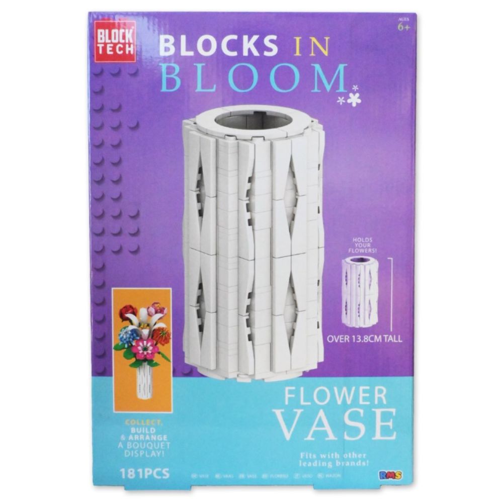 Blocks in Bloom Flower Vase