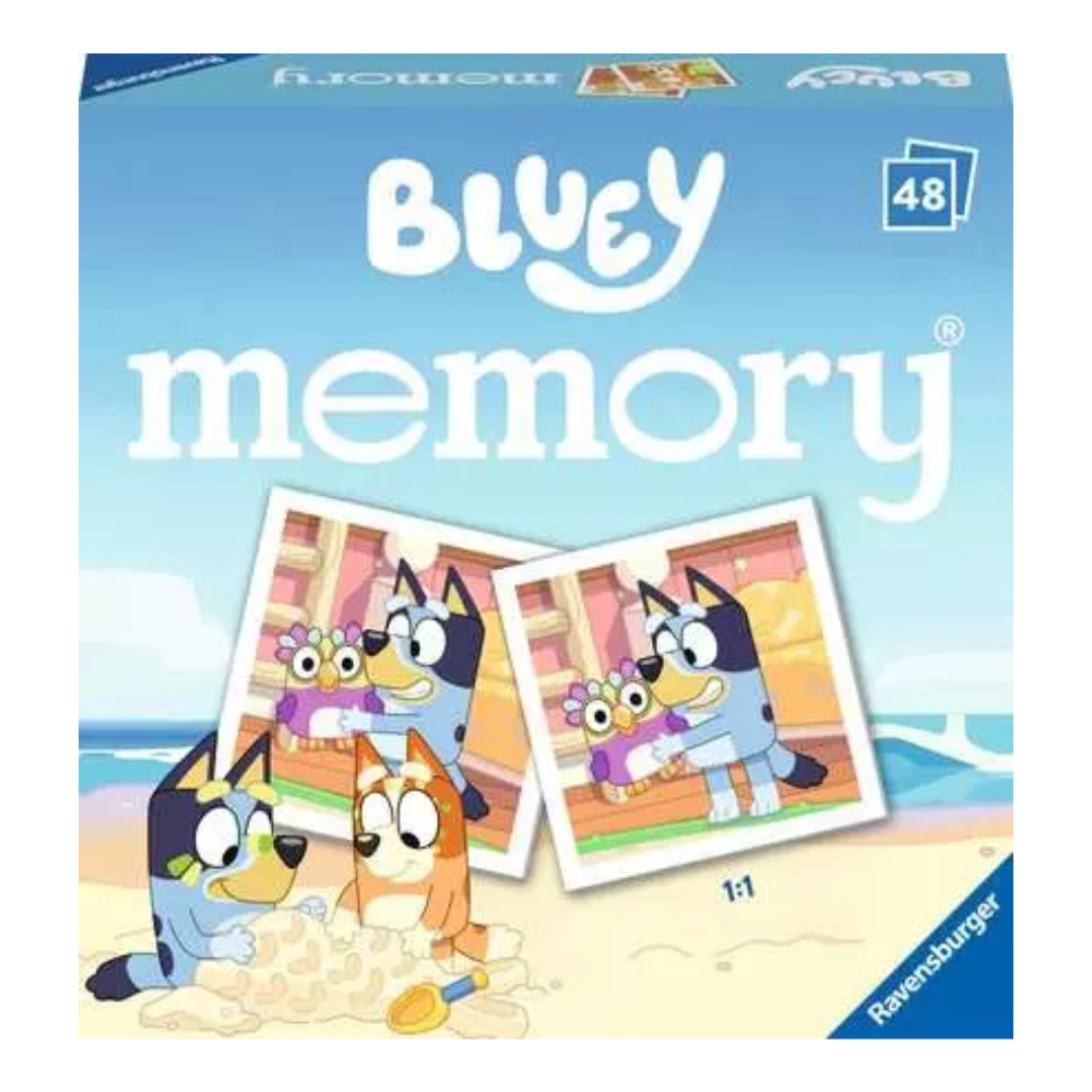 Ravensburger Bluey Mini Memory® - Game for kids 3 years up