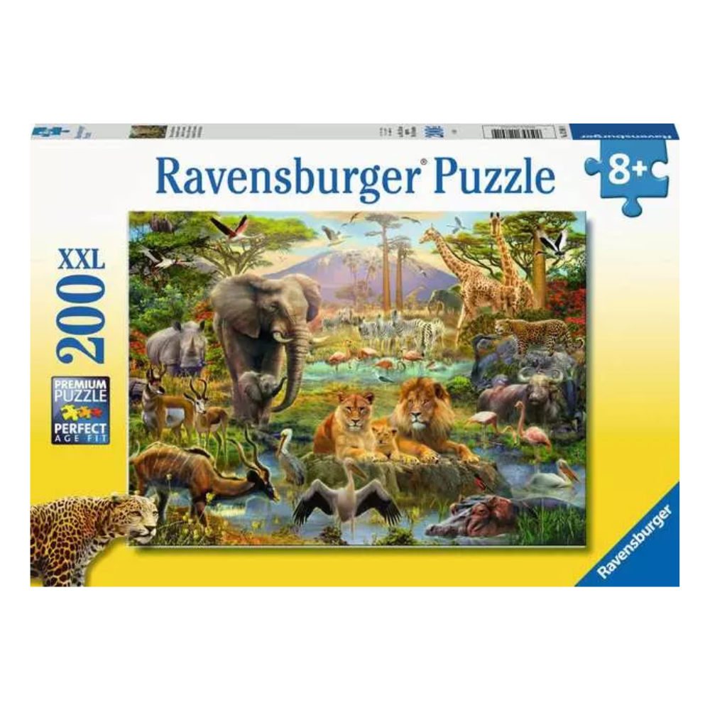 Ravensburger Children’s Puzzle Animals of the Savanna - 200 Pieces Puzzle