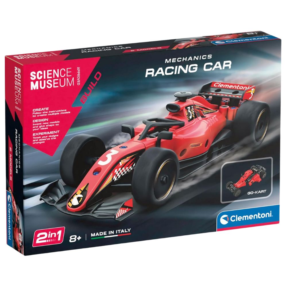 Clementoni Sciene Museum: Formula 1 Race Car Model to Assemble