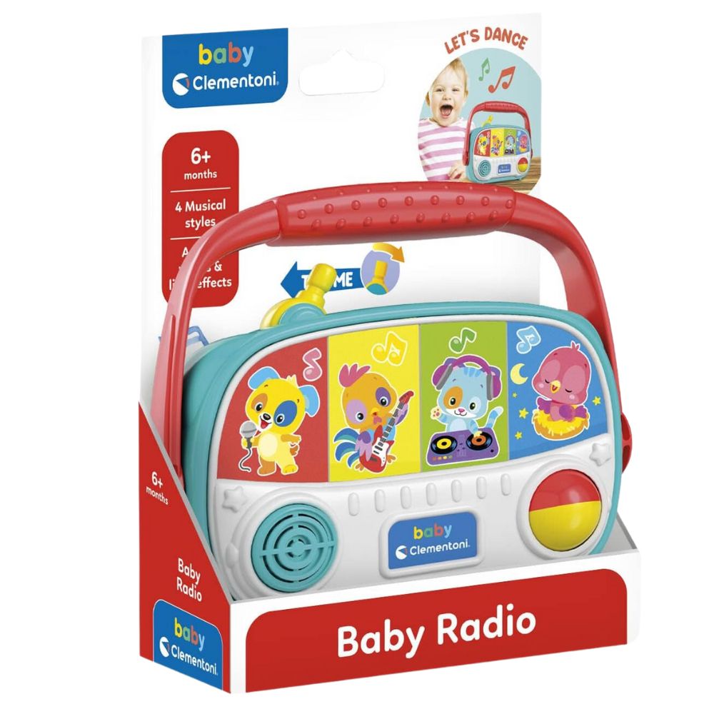 Clementoni Baby Radio Interactive Toddler Toy