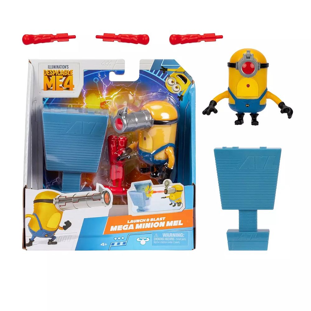 Despicable Me 4 Launch & Blast Mega Minion Mel