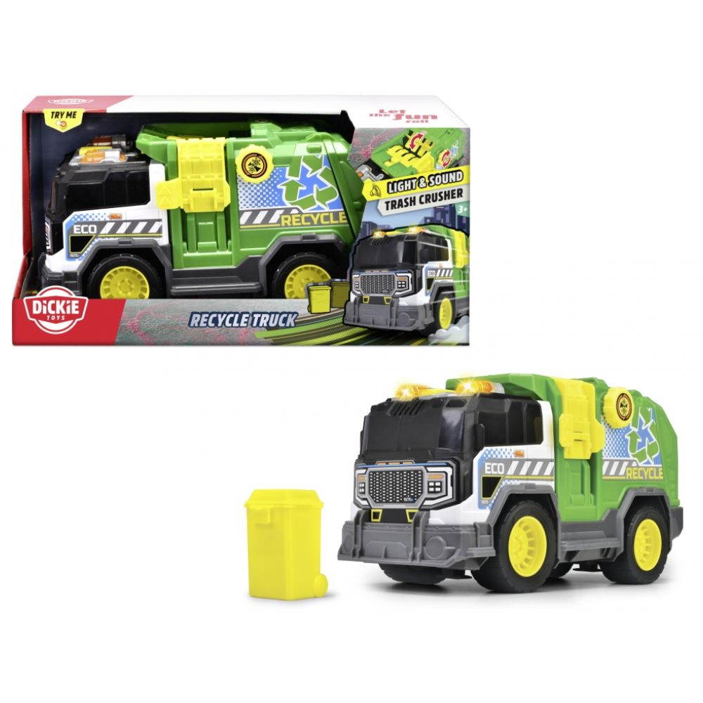 Dickie Toys Recycle Truck with Light and Sound Toys4you