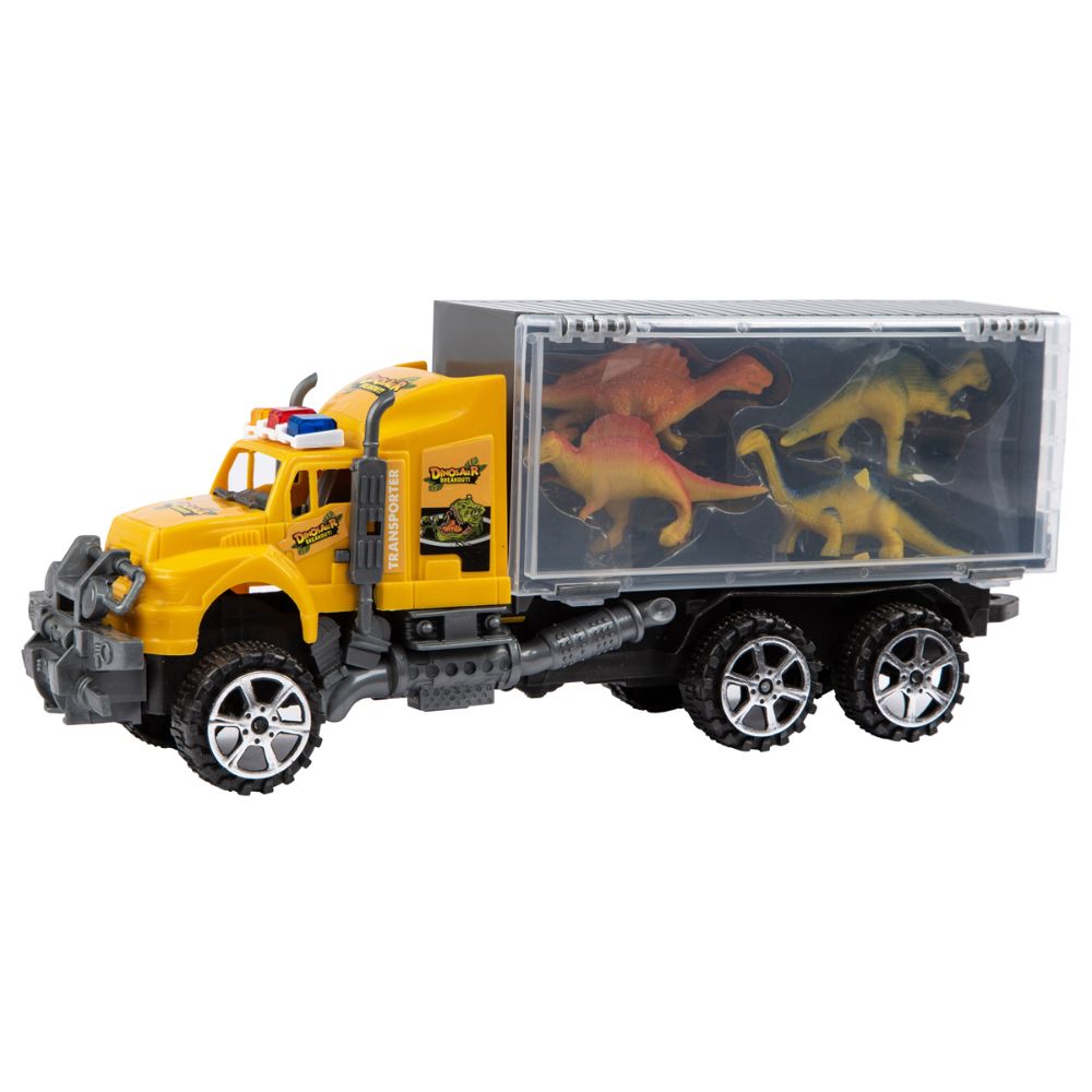 Dinosaur Transporter Truck Playset