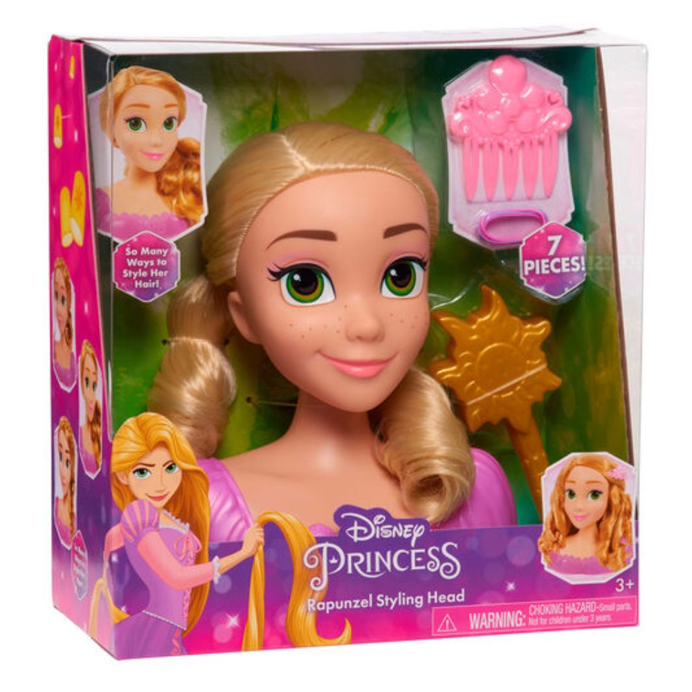 Disney Princess Rapunzel Styling Head Create Endless Magical Hairstyles