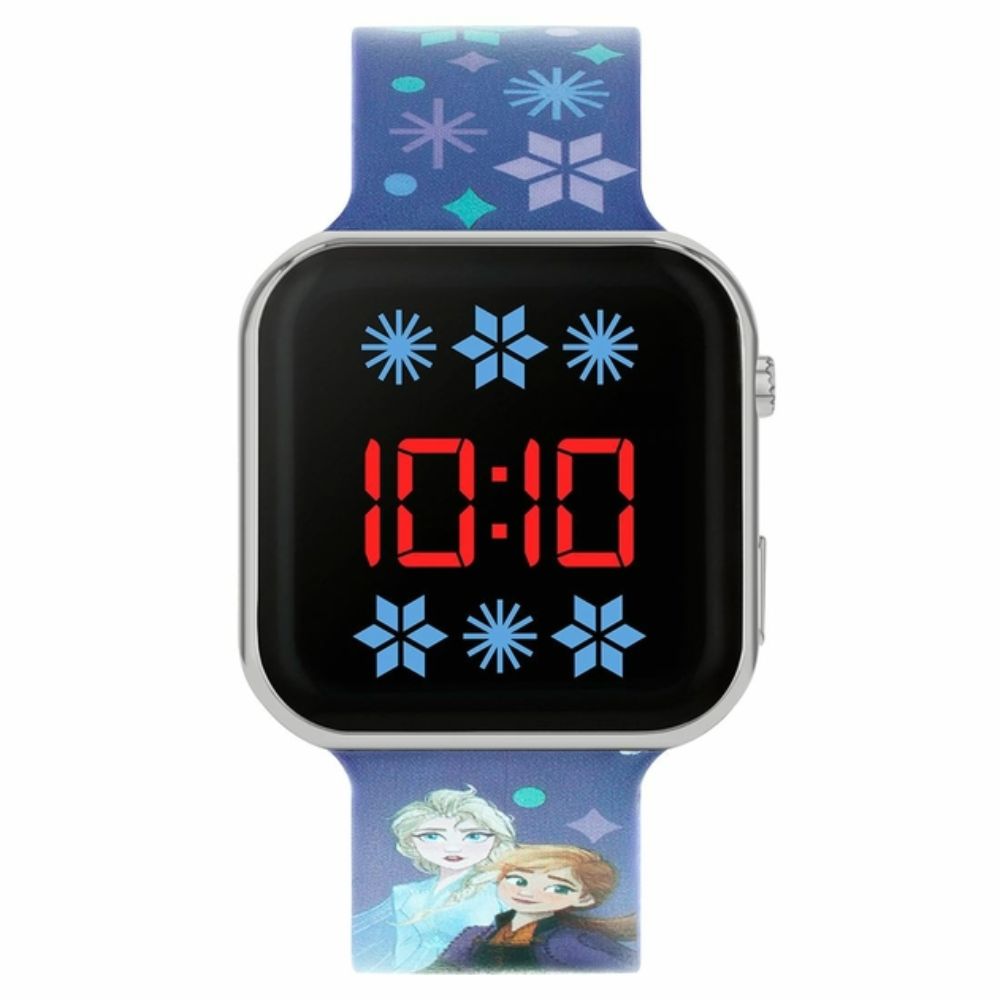 Disney's Frozen LED Watch with Blue Printed Strap