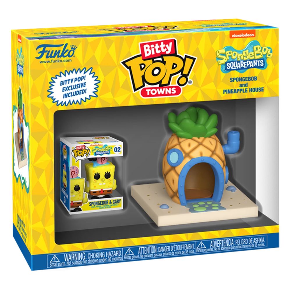 FUNKO Bitty POP! Town: SpongeBob SquarePants- SpongeBob at Home