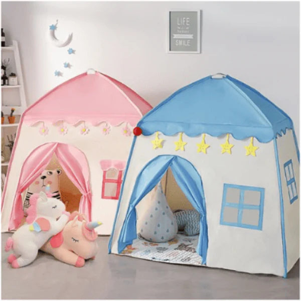 Flower Play Tent Pink and Blue