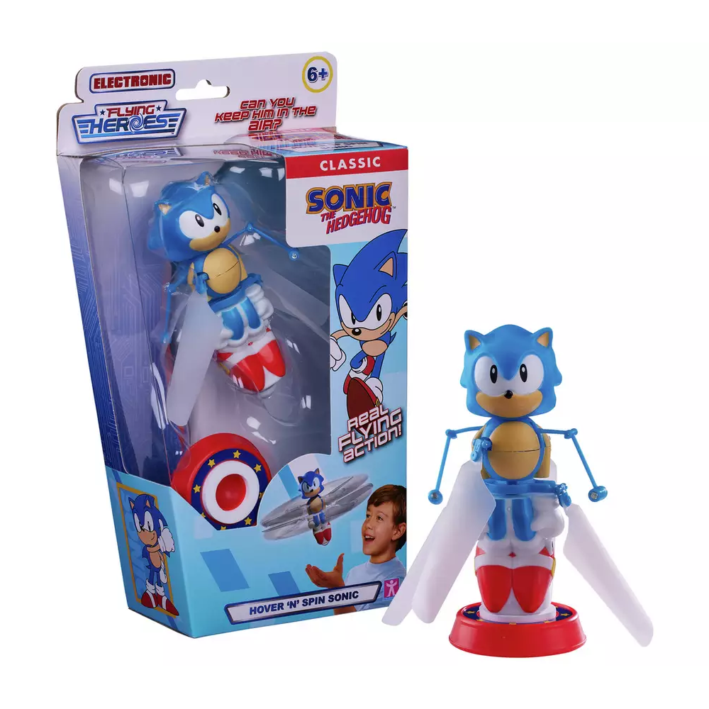 Flying Heroes Hover 'n Spin Sonic