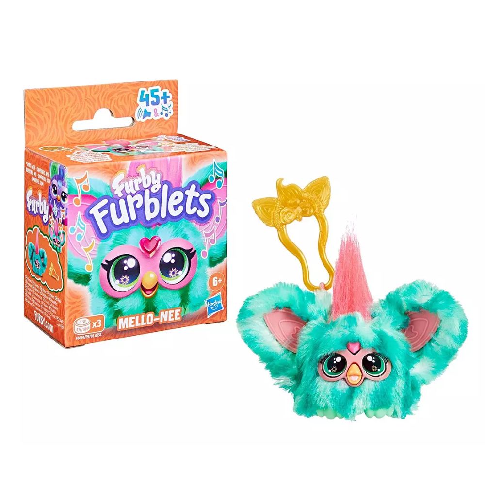 Furby Furblets Mello-Nee Mini Electronic Plush Toy