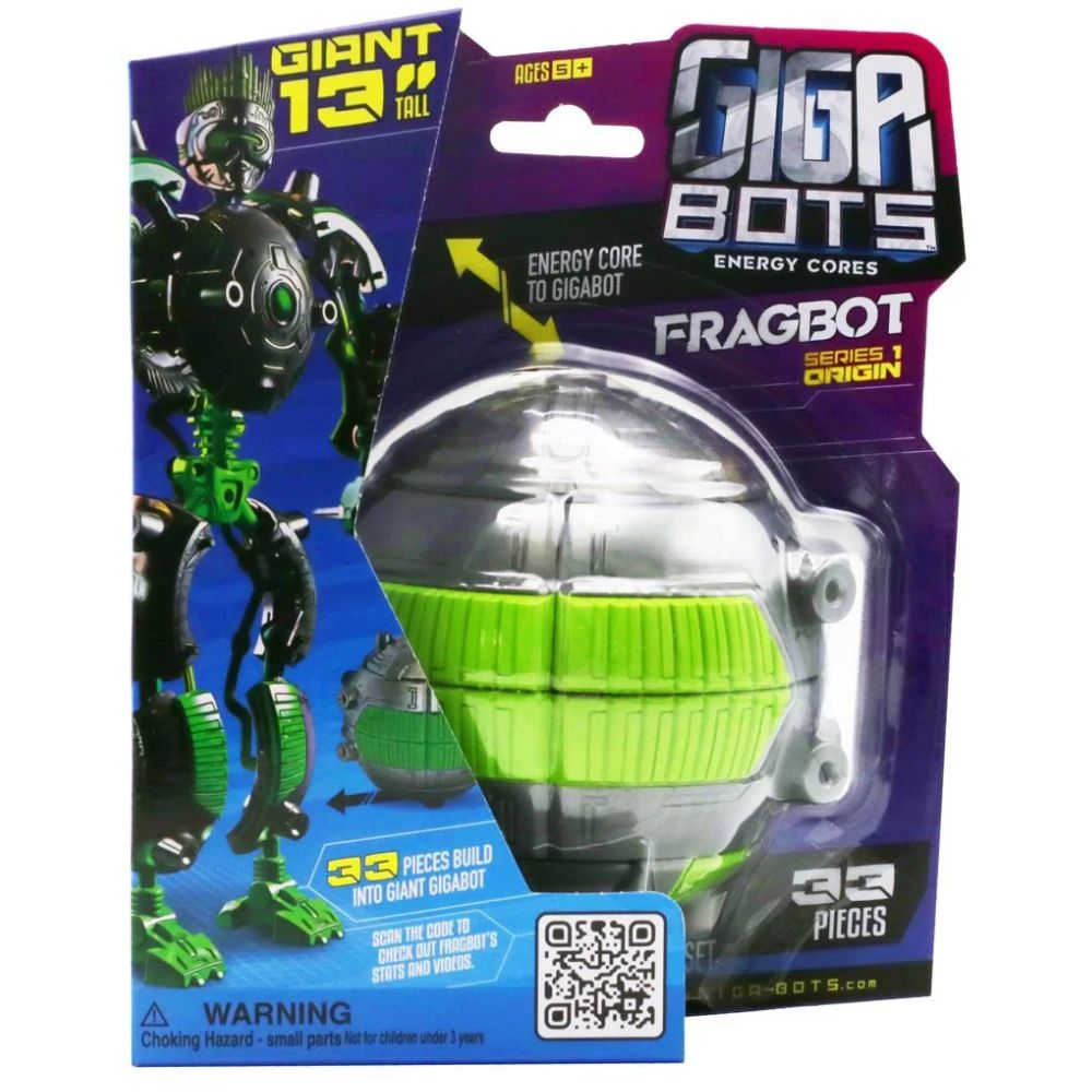 GIGABOTS Energy Core FRAGBOT Series 1 Buildable Poseable Figure