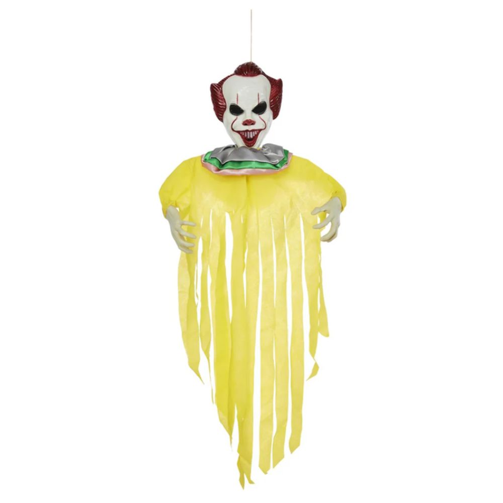 Hanging Creepy Clown Prop, Approx. 131cm/51”