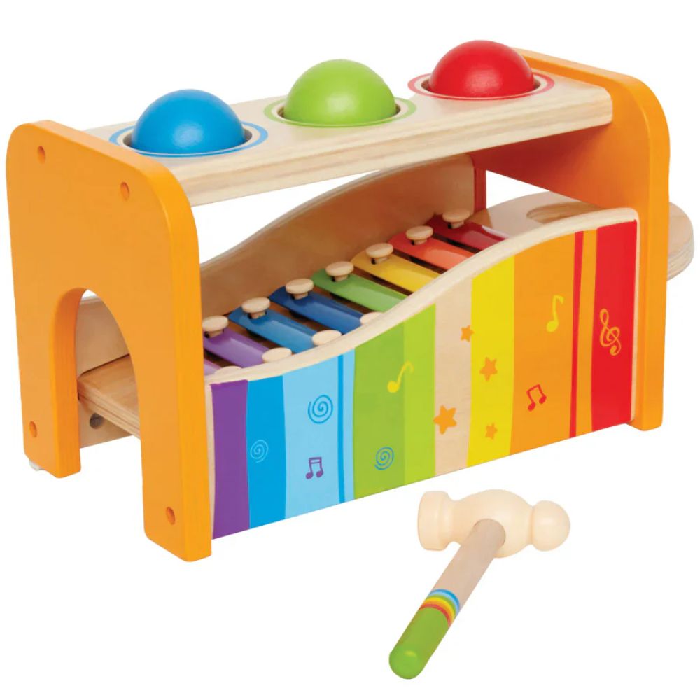 Hape Wooden Pound and Tap Bench