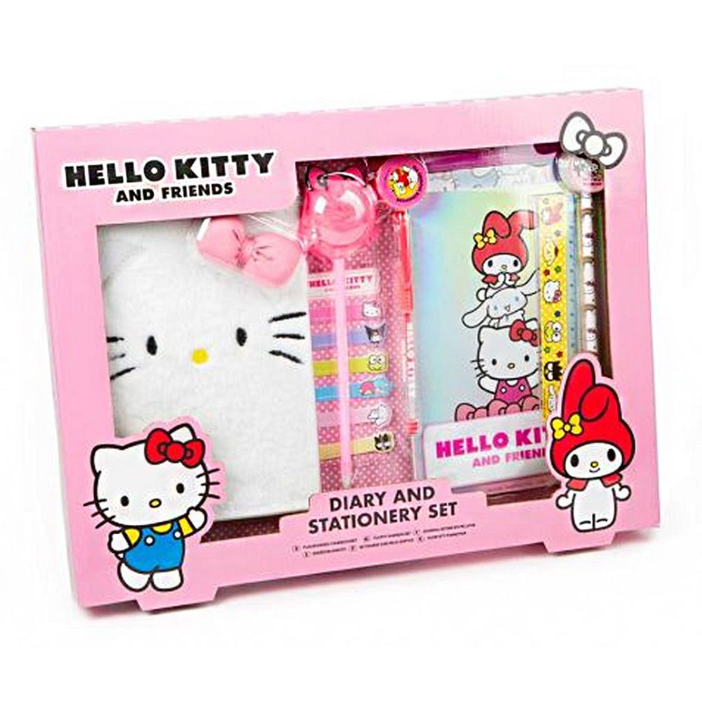 Hello Kitty Diary and Stationery Set