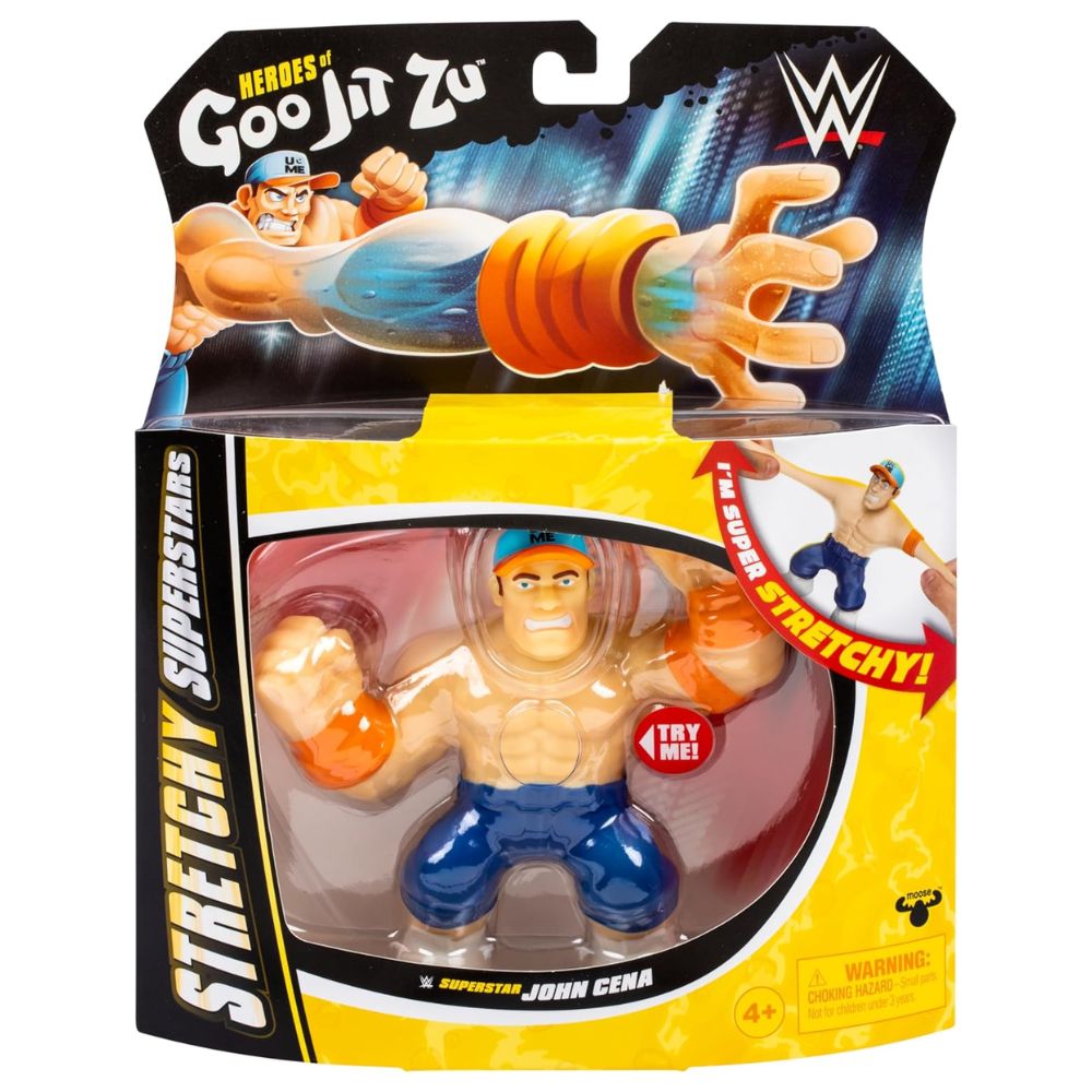 Heroes of Goo Jit Zu WWE Stretchy Superstar John Cena