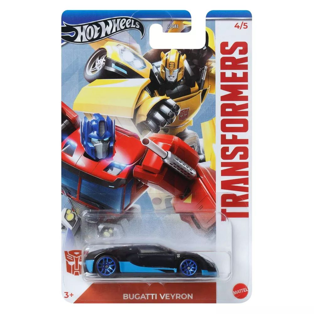 Hot Wheels Transformers Bugatti Veyron