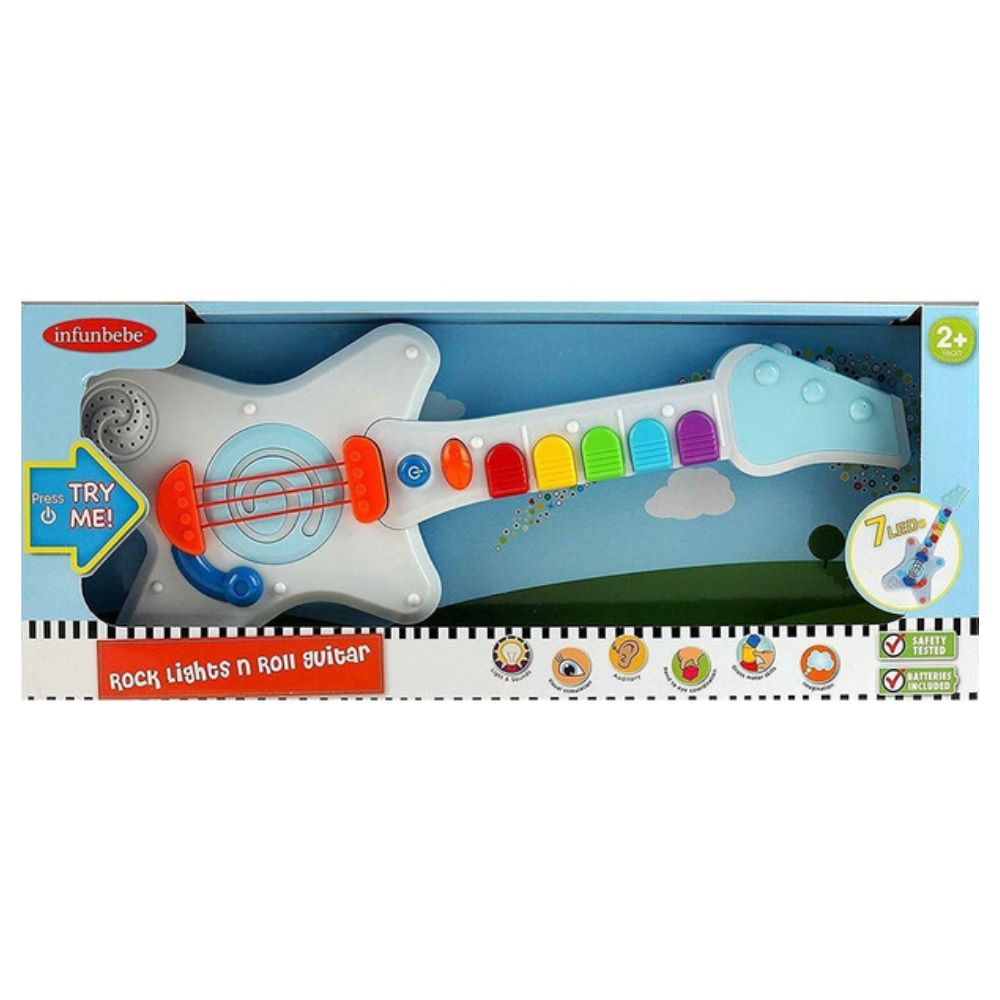 Infunbebe Rock N Roll Light Up Guitar