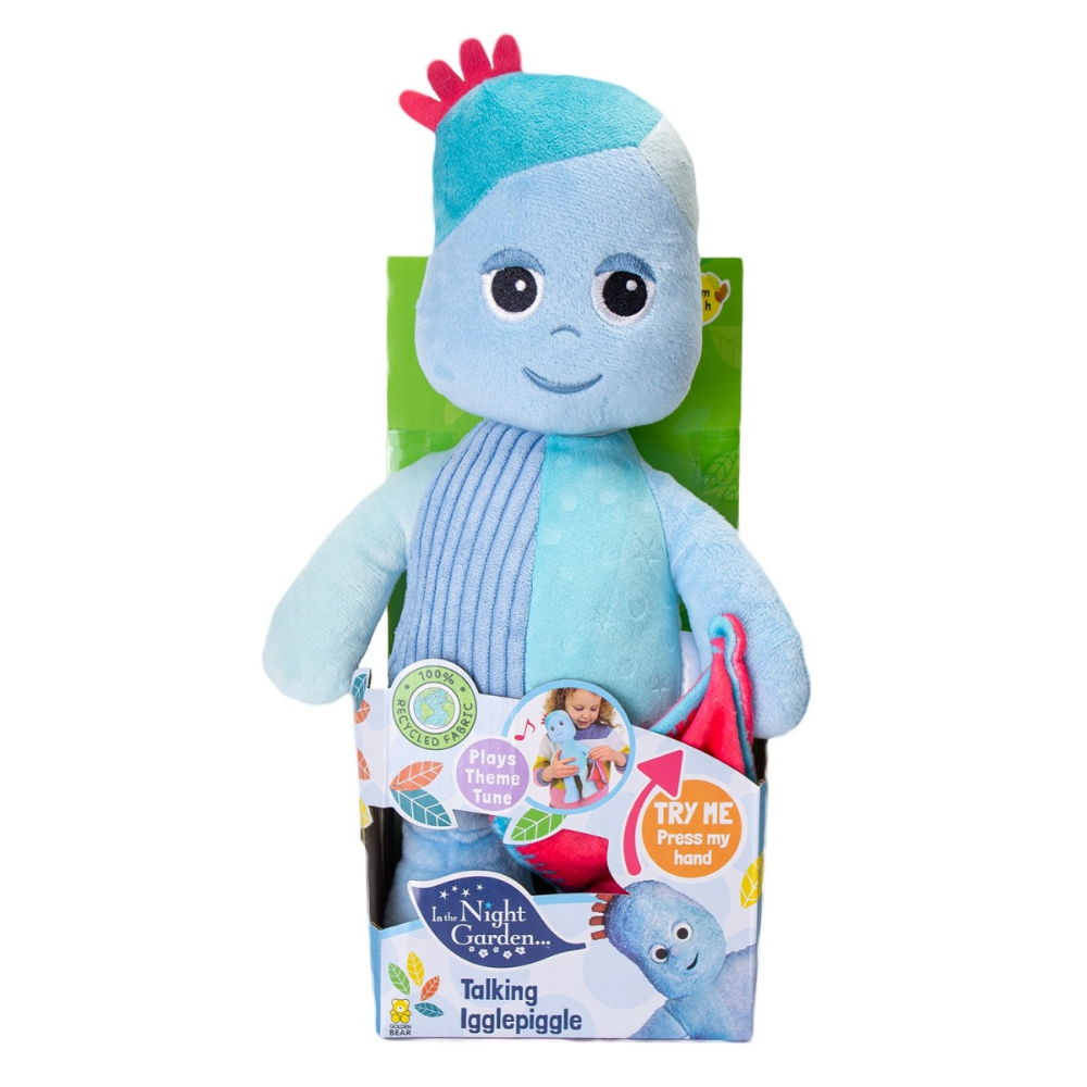 In the Night Garden Igglepiggle Talking Soft Toy