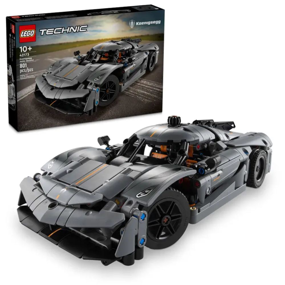 LEGO 42173 Koenigsegg Jesko Absolute Grey Hypercar