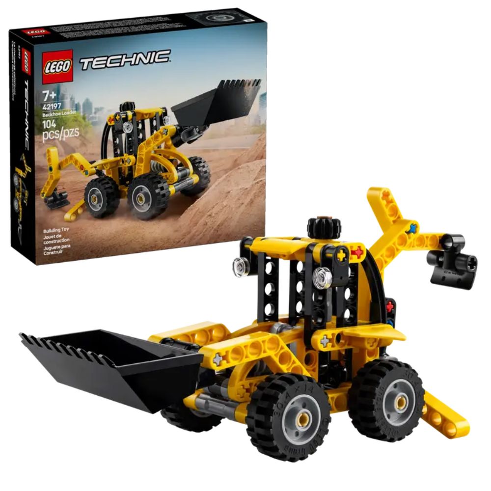 LEGO 42197 Backhoe Loader