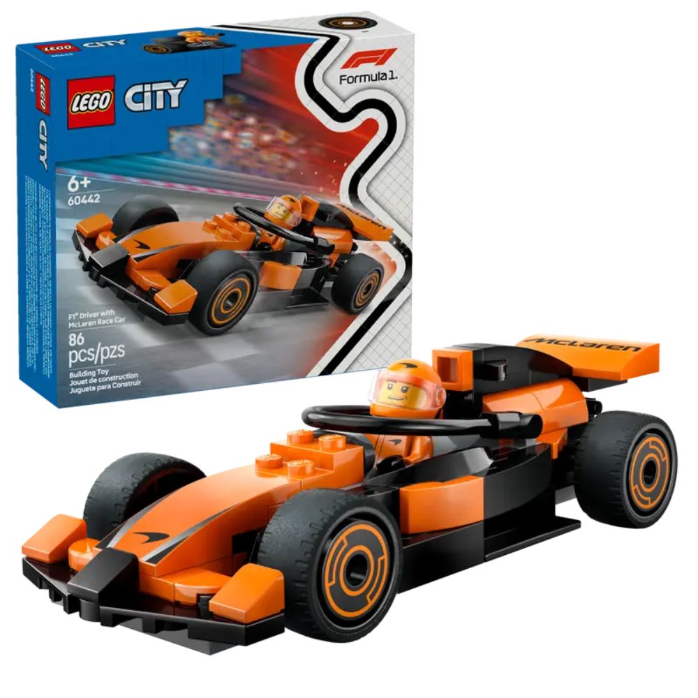 LEGO 60442 F1 Driver with McLaren Race Car