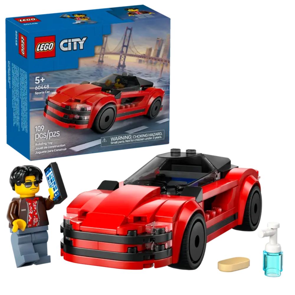 LEGO 60448 Red Sports Car