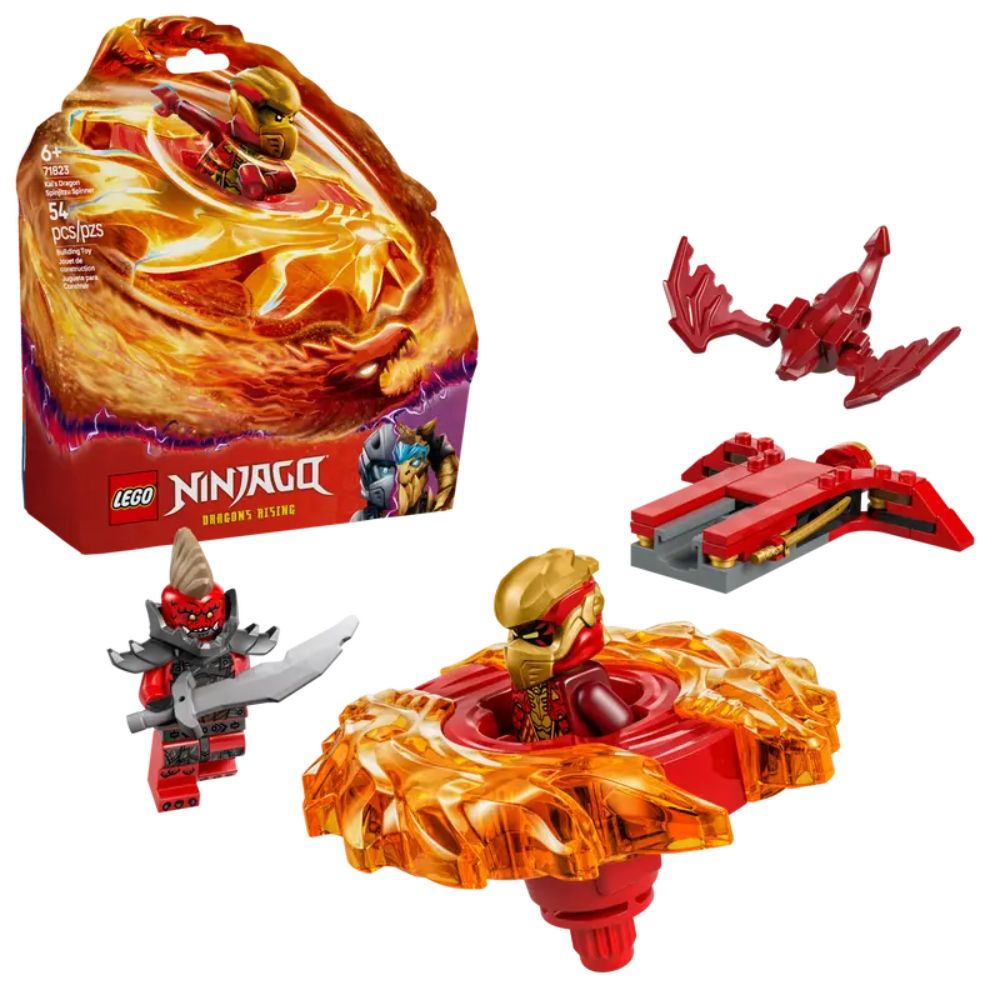 LEGO 71823 Kai's Dragon Spinjitzu Spinner