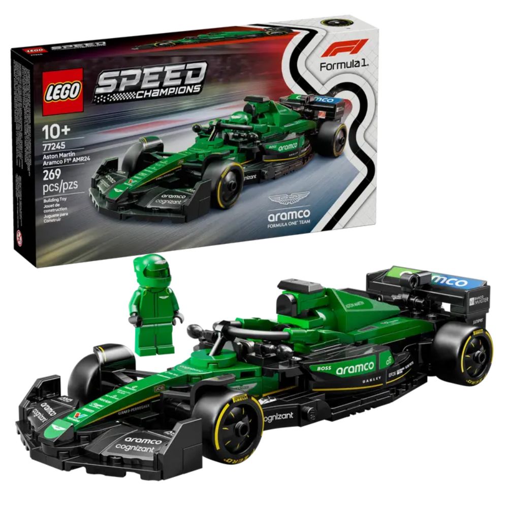 LEGO 77245 Aston Martin Aramco F1 AMR24 Race Car