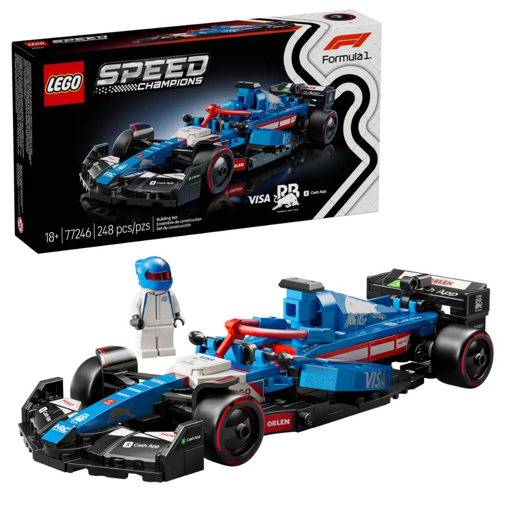 LEGO 77246 Visa Cash App RB VCARB 01 F1 Race Car