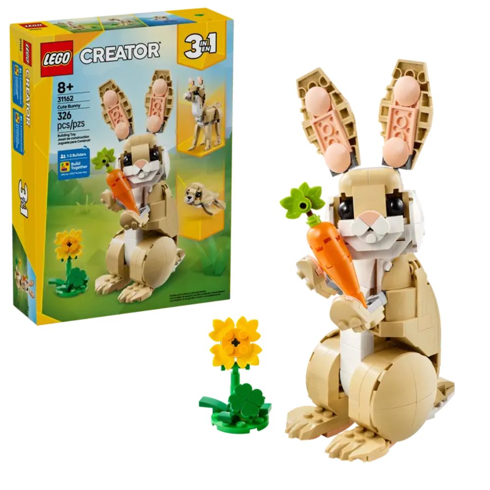 LEGO Creator 31162 3-in-1 Cute Bunny Set