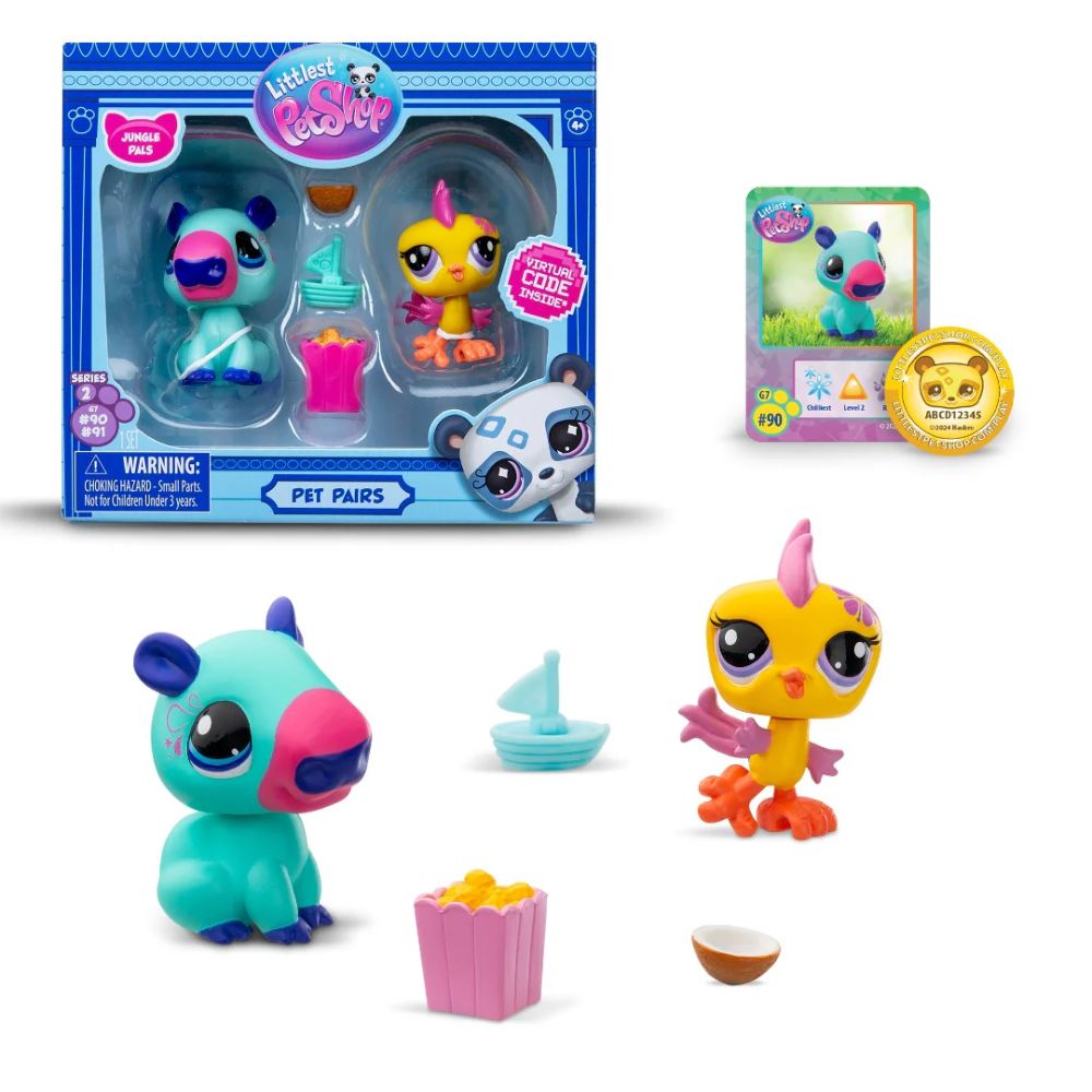 Littlest Pet Shop Series 2 Jungle Pals Pet Pair