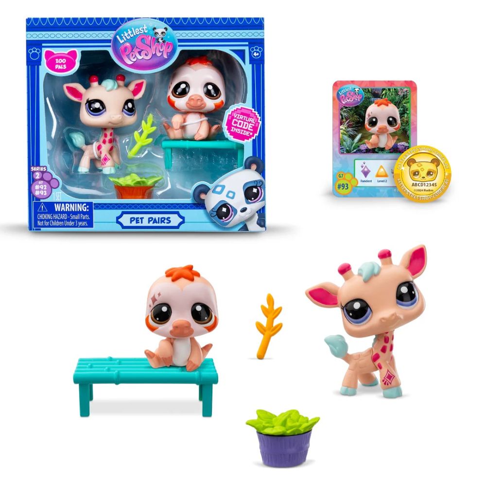 Littlest Pet Shop Series 2 Zoo Chill Pet Pair Toys4you