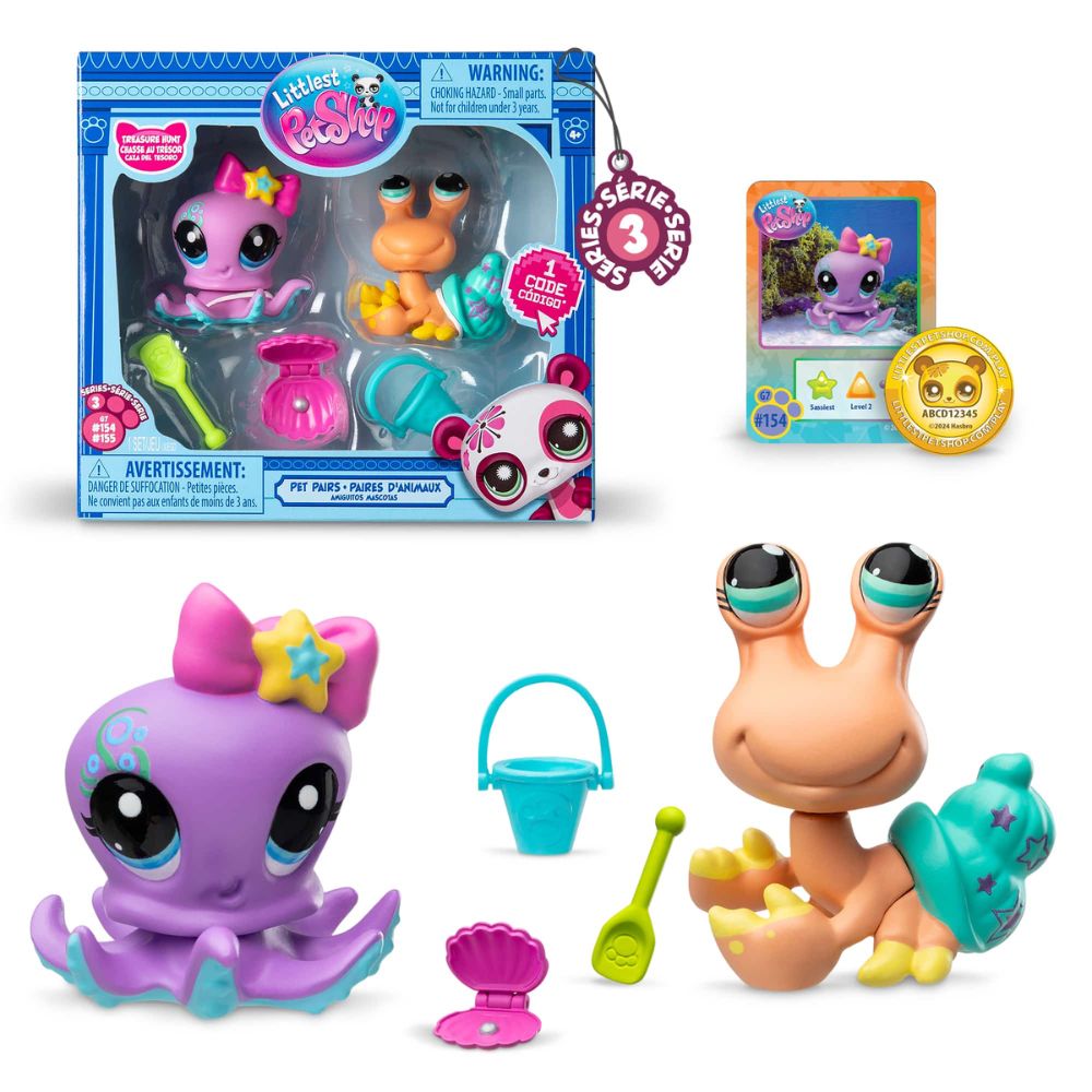 Littlest Pet Shop Series 3 Treasure Hunt Pet Pair