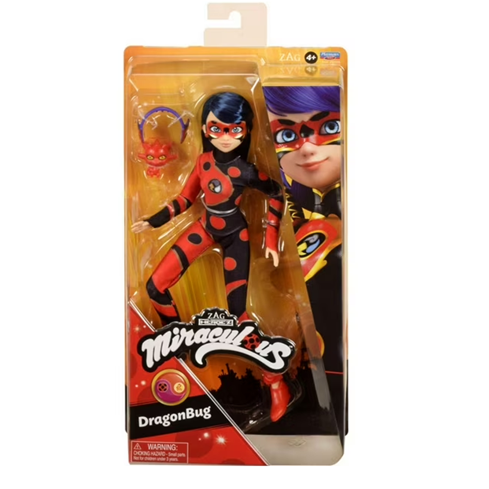 Miraculous Ladybug 26cm Fashion Doll Figure & Accessories - Dragon Bug