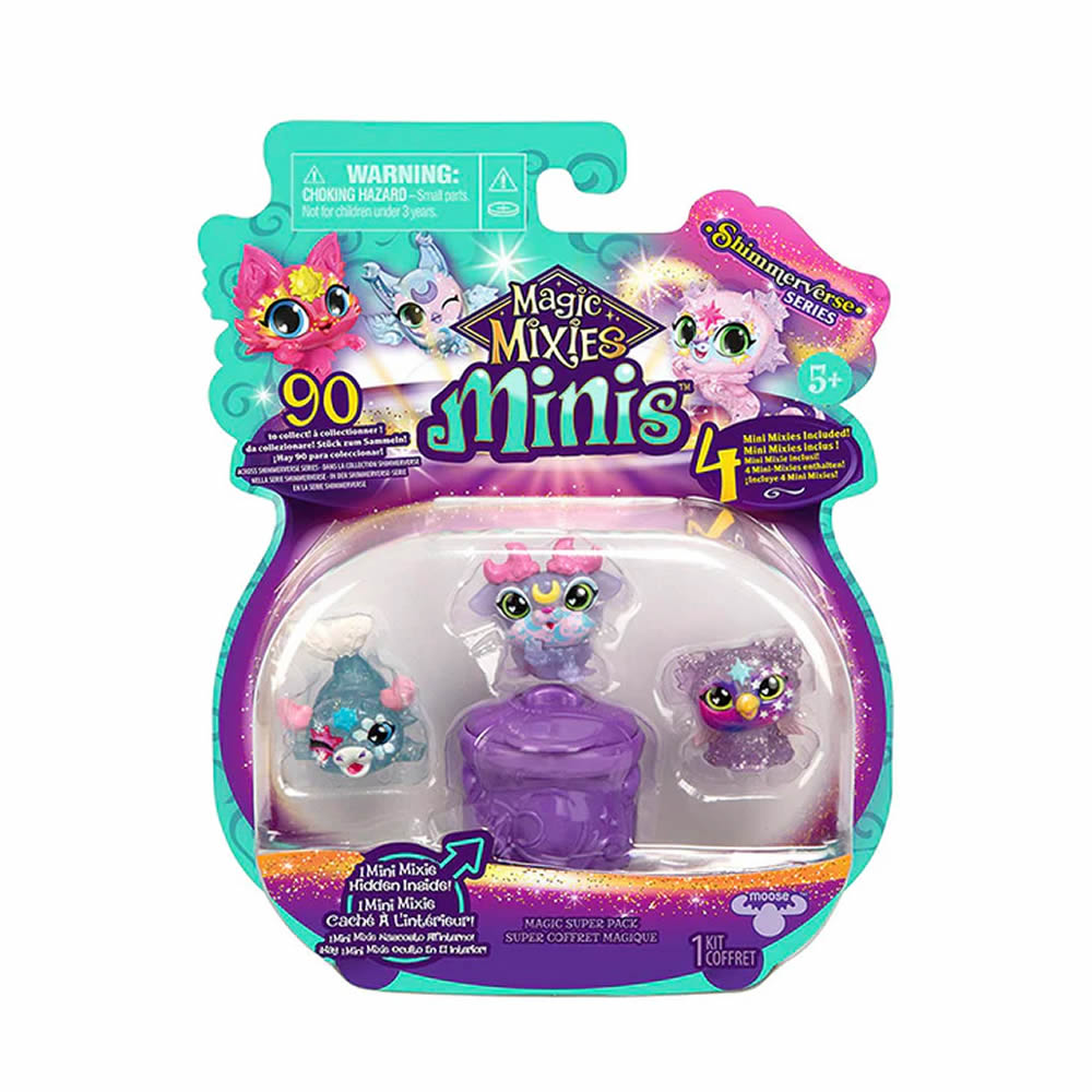 Magic Mixies Minis 4 Pack: Shimmerverse Series