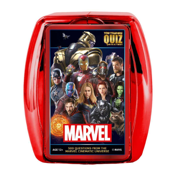 Marvel Cinematic Universe Top Trumps Quiz Card Game