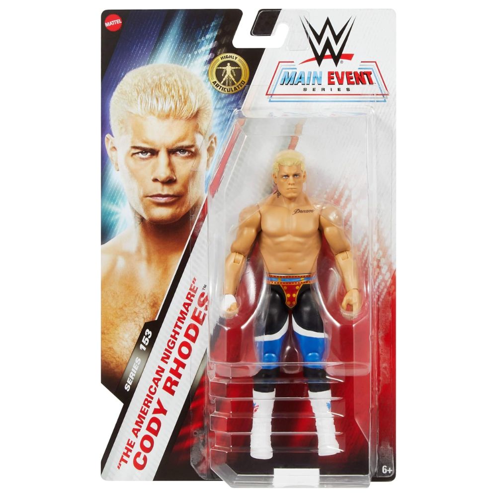 Mattel WWE Cody Rhodes “The American Nightmare” Action Figure