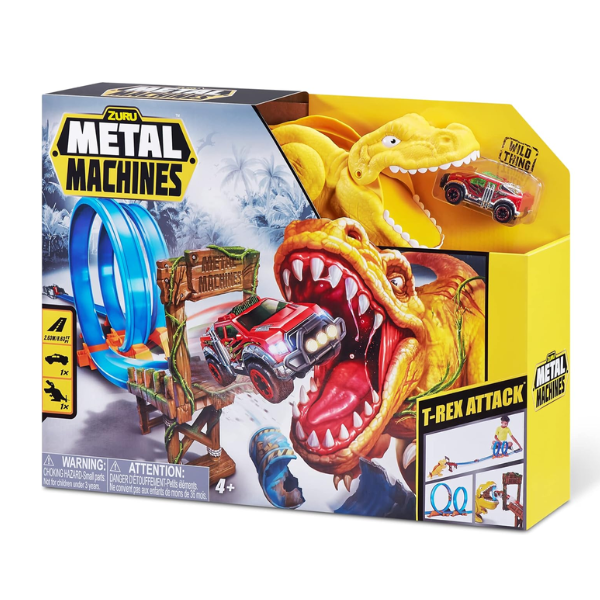 Metal Machines T-Rex Attack Playset