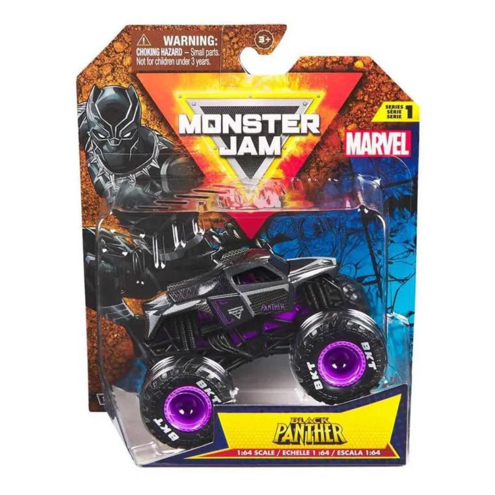 Monster Jam 1:64 Series 1 Marvel Black Panther