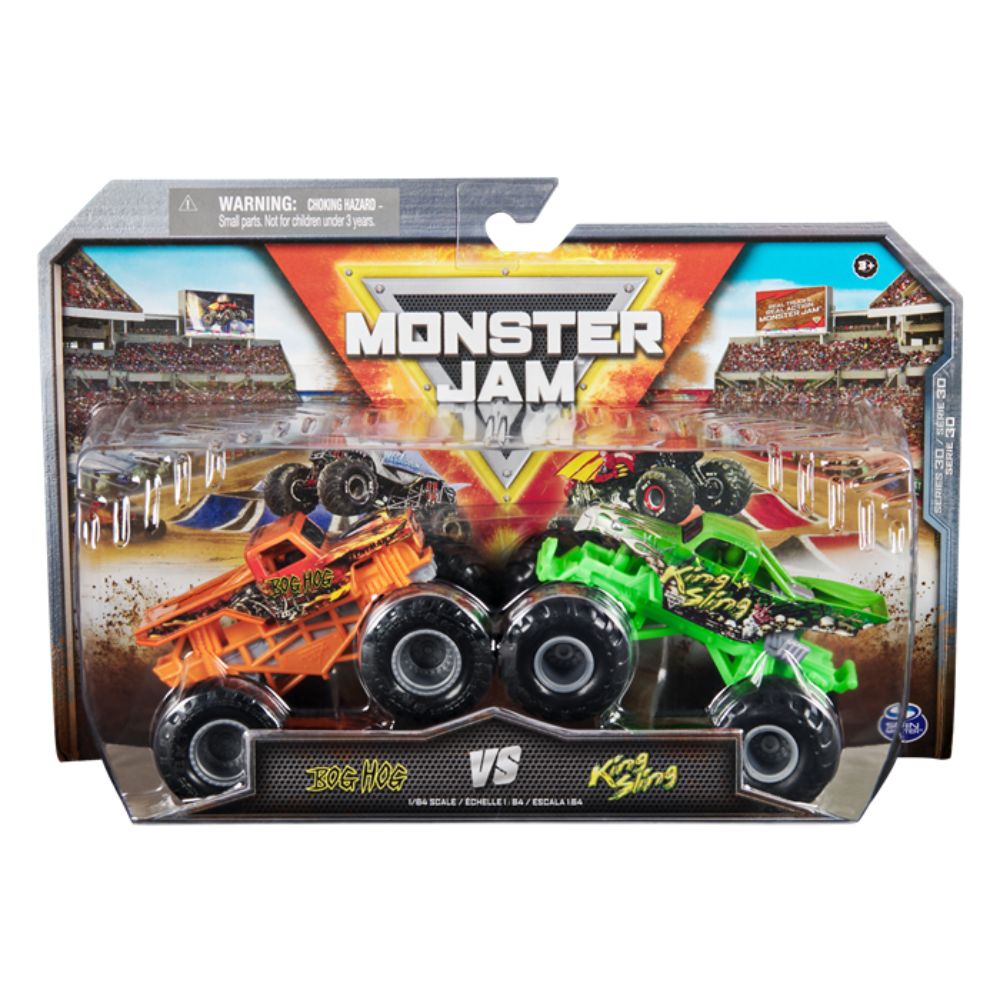 Monster Jam Series 30 Bog Hog vs King Sling